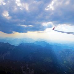 Flugwegposition um 16:14:22: Aufgenommen in der Nähe von Tragöß-Sankt Katharein, Österreich in 2543 Meter